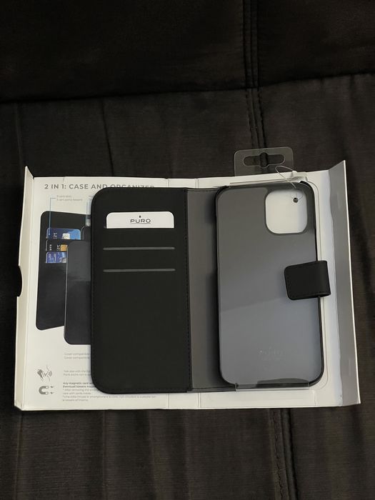 Husa Iphone 12 Pro Max Promax Puro Wallet Detachable 2 in 1