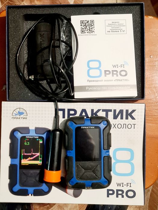 Эхолот практик 8 PRO. WI-FI