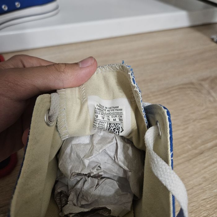 Converse кеды синие