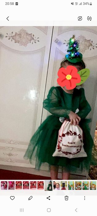 Детский   вечерный  платье