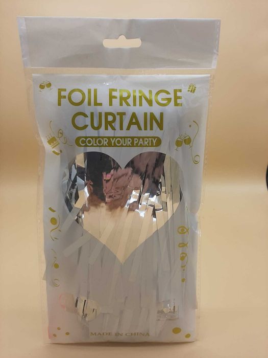 Perdea party metalizata 2/1 m
