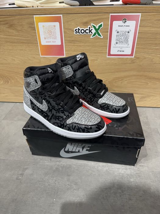 Nike Air Jordan 1 High Retor OG Rebellionaire,Poze Reale