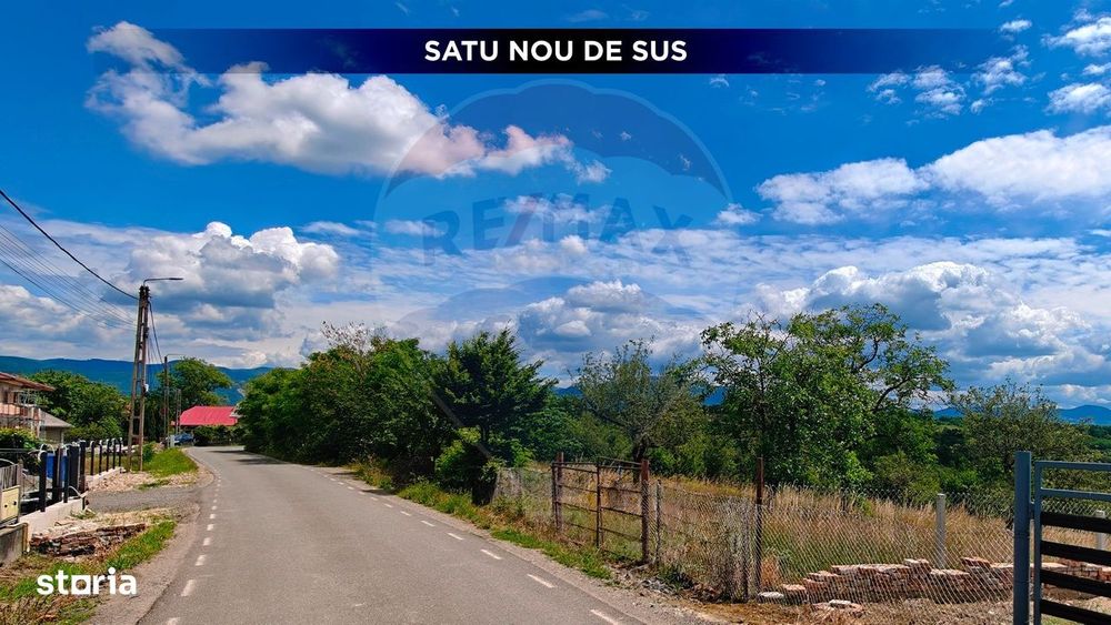 Teren de vânzare Satu Nou de Sus zona liniștită