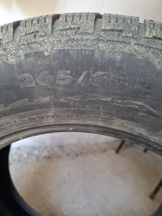 Продам шины 265 х60 на 18