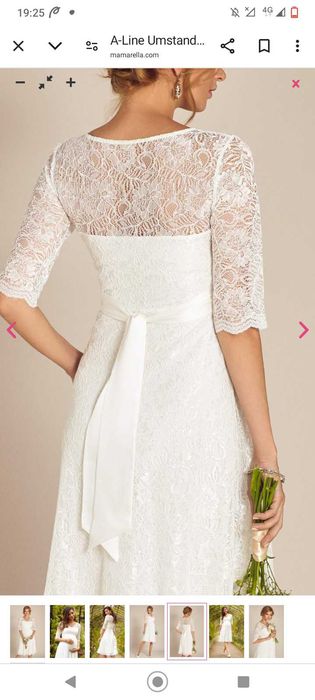 Rochie de Mireasa Gravida (Mamarella)