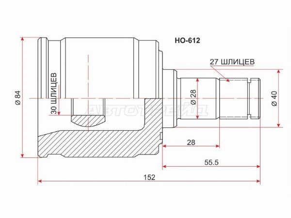 Шрус Honda Civic