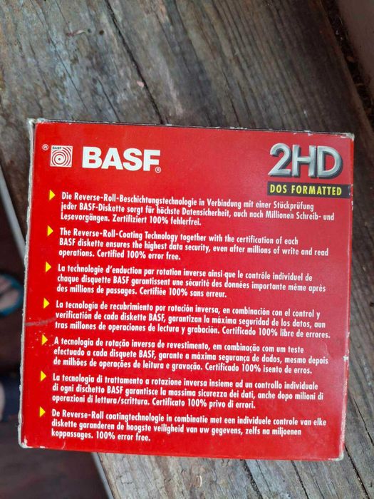 Нови дискети BASF 2HD Emtec