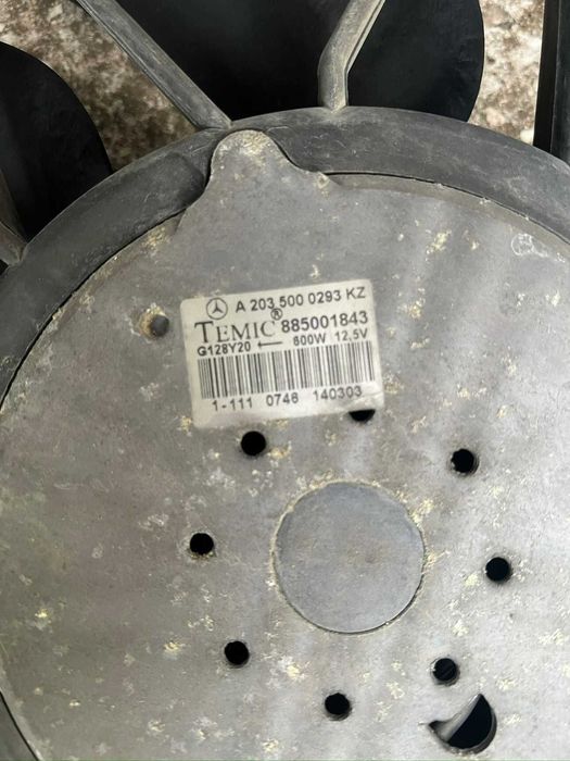 Пълен Комплект Предна Перка Mercedes CLK270CDI