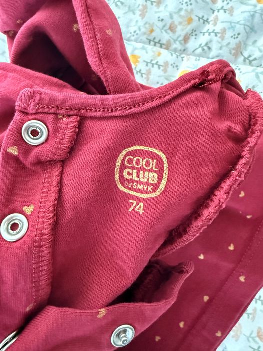 Rochita rosie Cool Club, marime 74