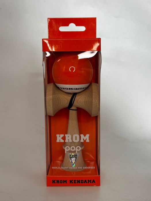 Kendama Krom Pop Originala Sticky Portocalie