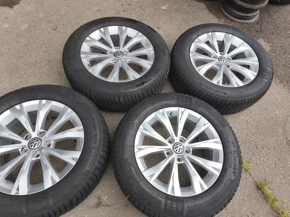17" оригинални алуминиеви джанти за Vw Tiguan/Passat/T roc...