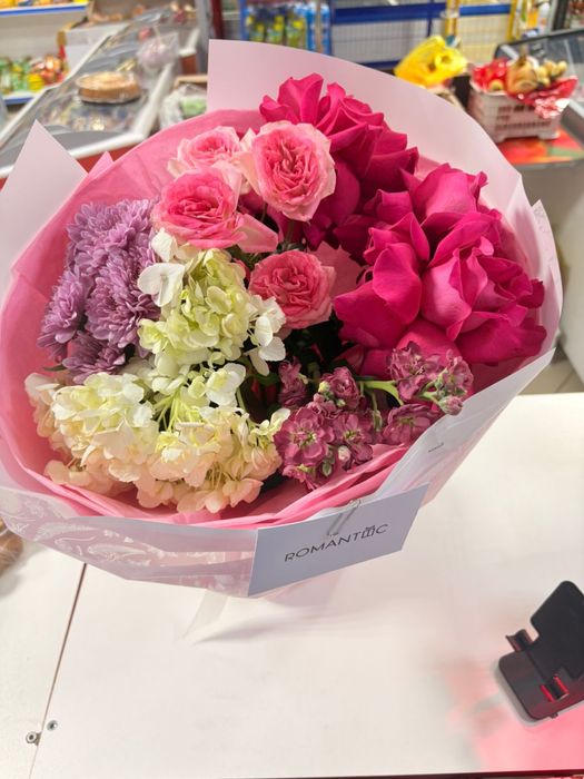 Продам свежие цветы от Романтик