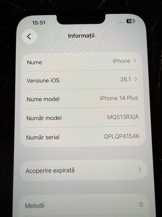 iPhone 14 Plus 128GB Roșu