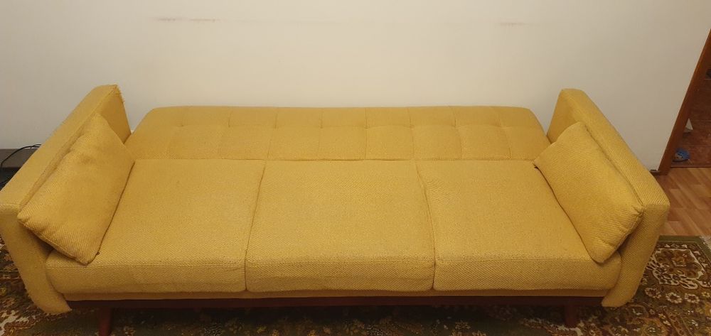 Canapea 3 persoane extensibila clic-clac