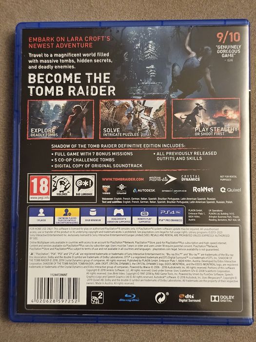 Shadow of the Tomb Raider