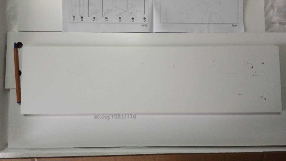 Шкаф за баня с огледало и осветление, 80 x 16 x 60 см, с LED и контакт