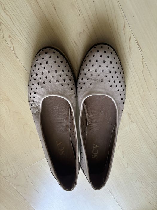 Balerini din piele - nr.39