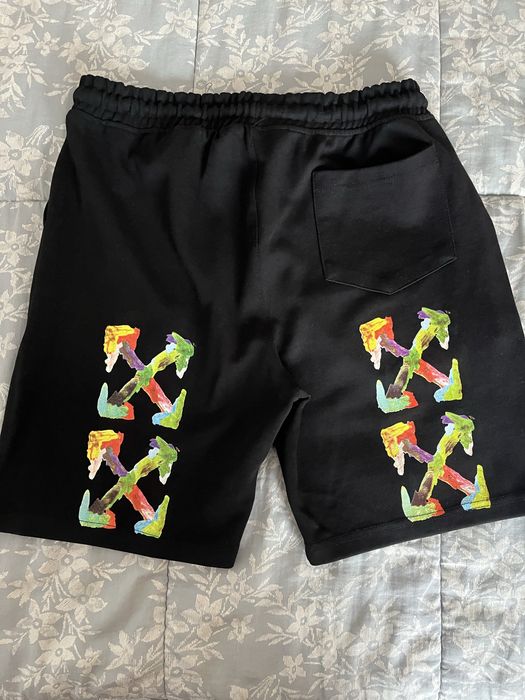 pantaloni scurti off white