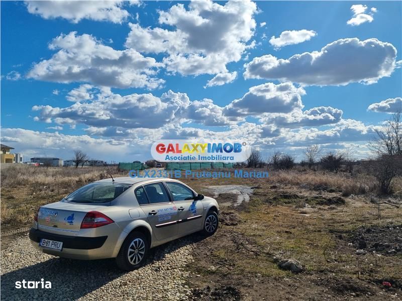 Vanzare teren 11000 mp  pe strada  Safirului din Bragadiru.