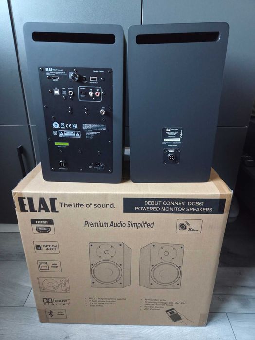 Boxe raft active/Monitoare studio, Audio HI-FI muzica sau Home Cinema