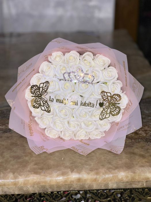 Aranjamente cu flori de săpun