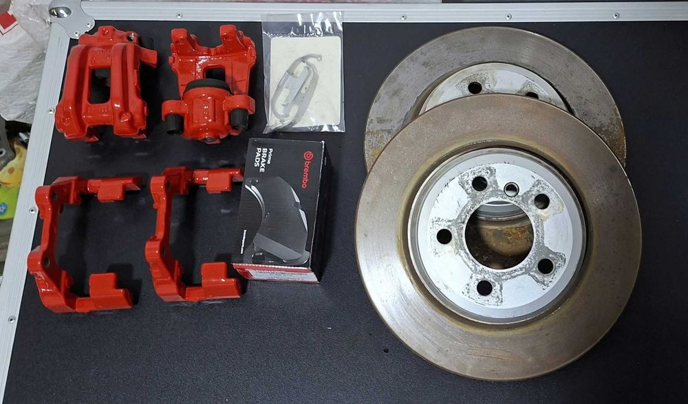 Etrieri Spate + Discuri OE + Placute Noi BMW Seria 3, 4, F3x