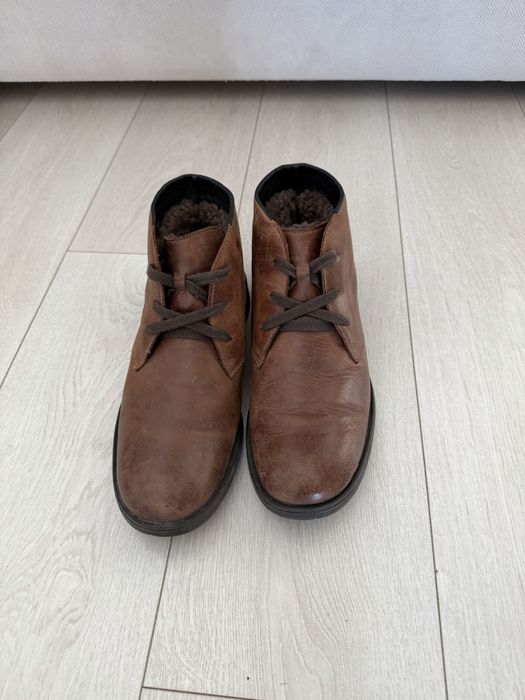 Ghete RIEKER cu blana mar 41 26,5