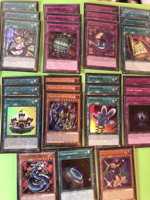 Yu Gi Oh Toons deck