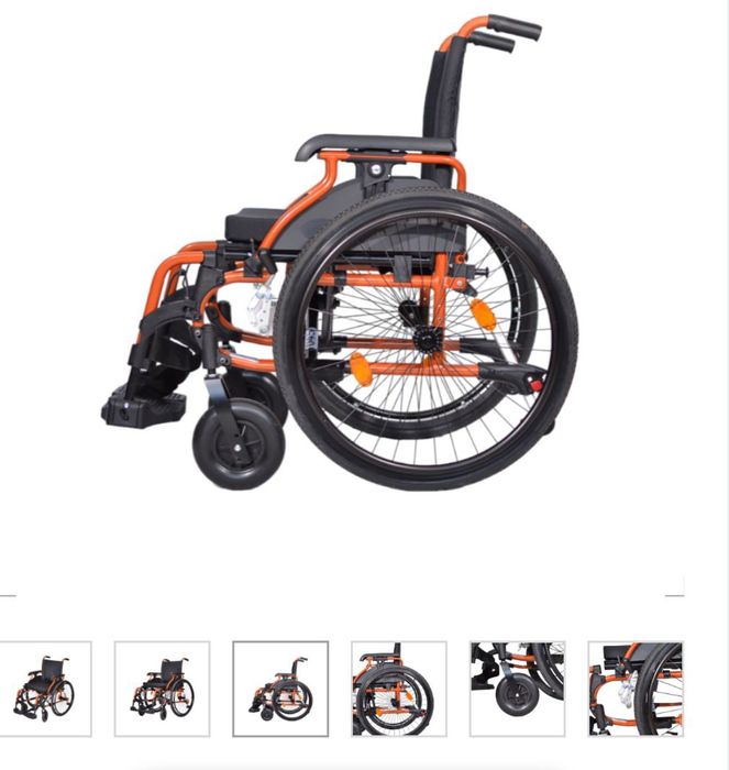 Механическая инвалидная коляска PLATINUM 1000