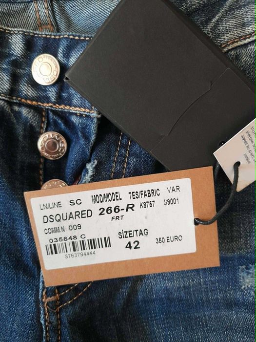 Оригинални нови мъжки дънки DSQUARED