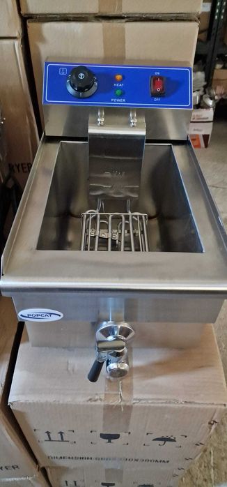 Friteuza profesionala electrica cu robineti -TRANSPORT GRATUIT