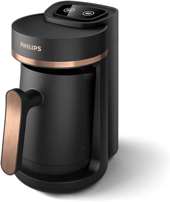 Кафеварка за турско кафе Philips 5000 Series,735 W,Черна/Матова мед, HDA150/62