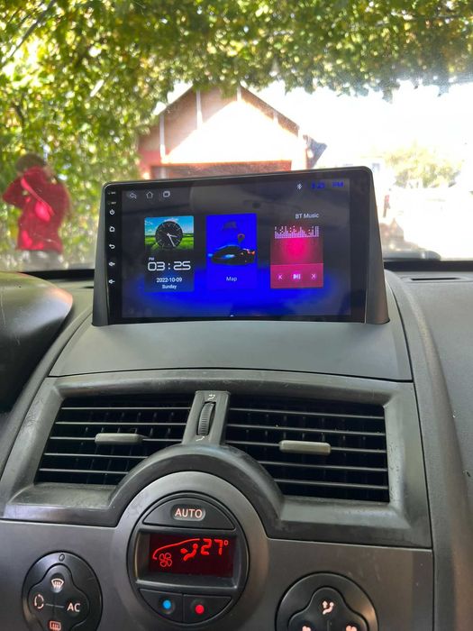 Navigatie Android Renault Megane 2 - QLed CarPlay DSP