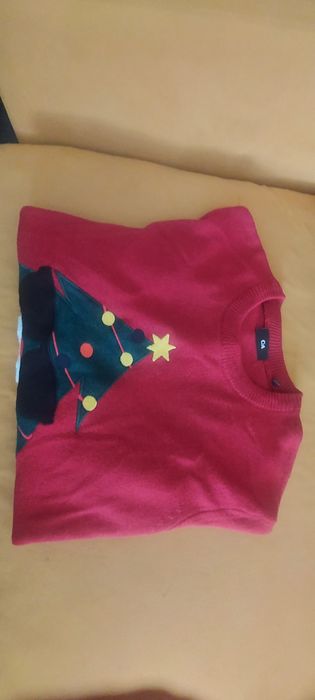Pulover bărbați cu tematica de Craciun, marime XXL
