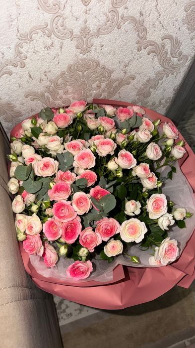 Цветы букет карзина