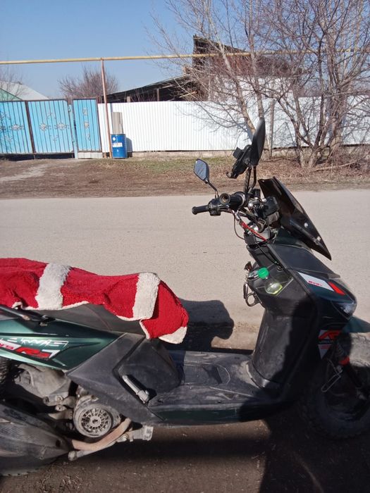 Скутер LI YA SAMURAY зеленый