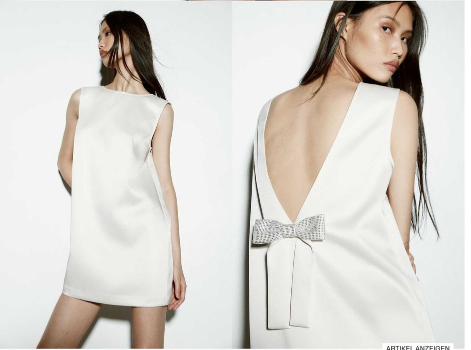 Новые жаккардовое /атласное платья H&M, размер М/L (46/52)