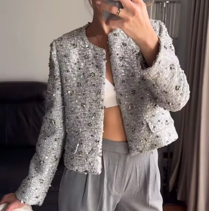 Zara дамско сако ново