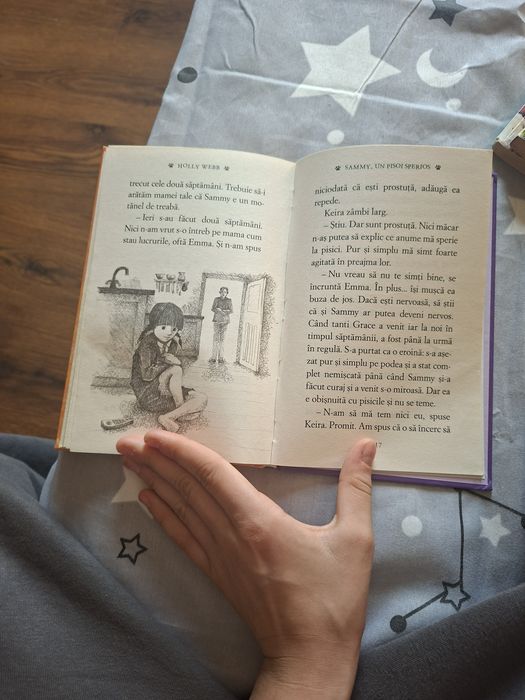Carte citit Sammy un pisoi sperios.