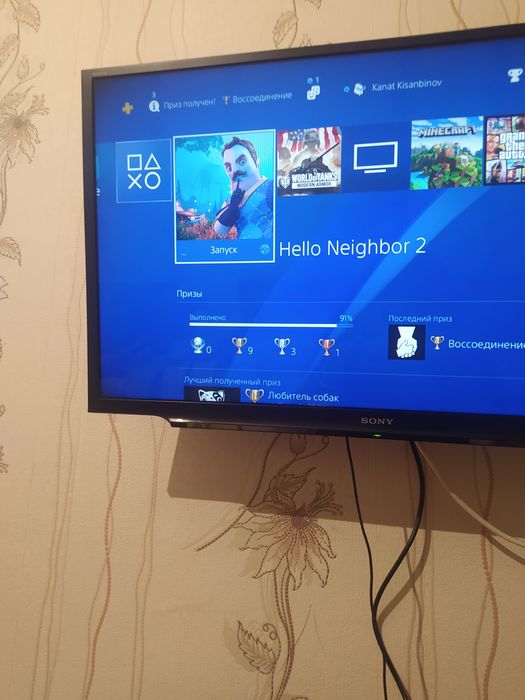 Продам игравой диск привет сосет 2 на  ps 4