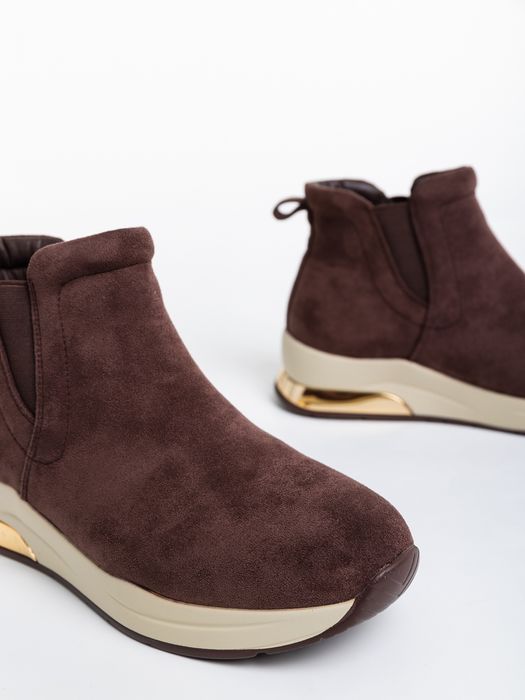 Botine damă maro 38
