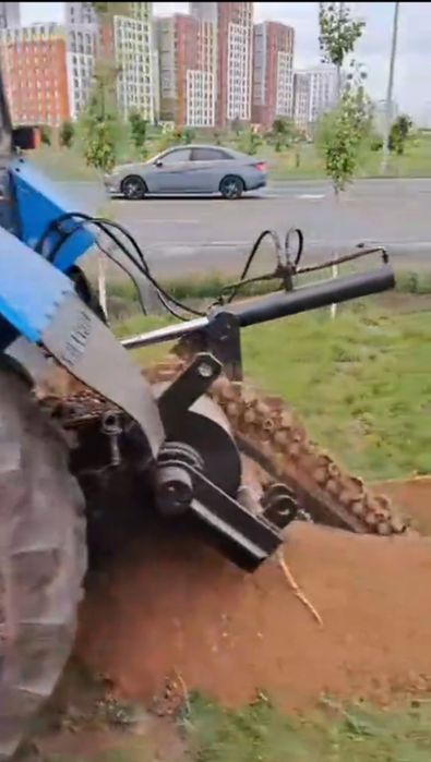 Услуги  бары  траншеекопатель щелерез