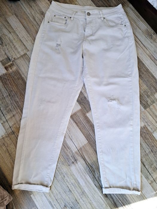 Дамски дънки модел mom fit