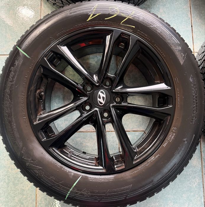 Jante aliaj R17 originale Hyndai Tucson 215/65/17 Hankook M+S