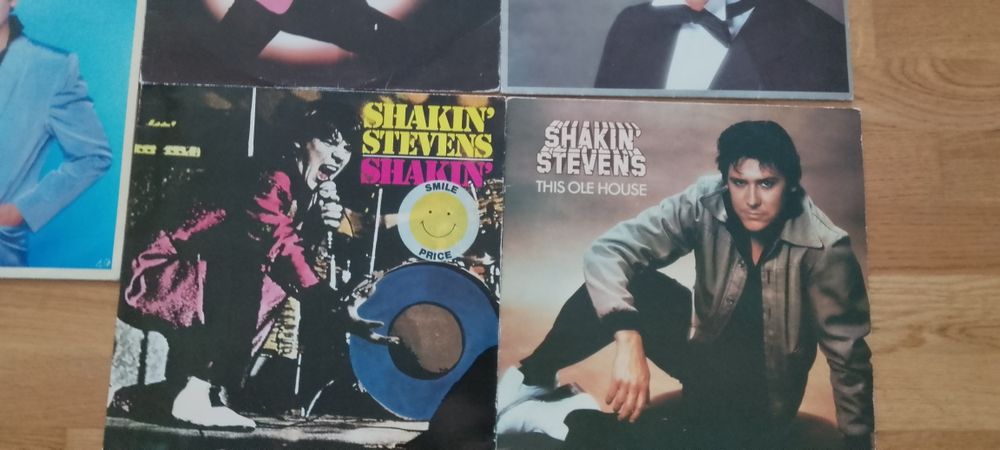 Colecție pe vinyl Shakin'  Stevens! Discuri Pick up!