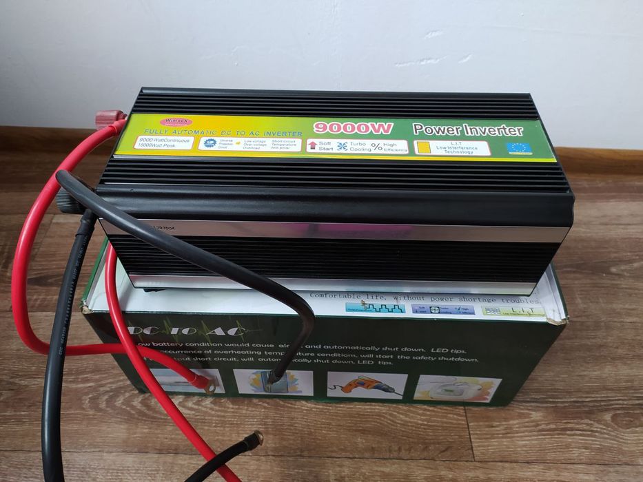 Инверторът е нов.