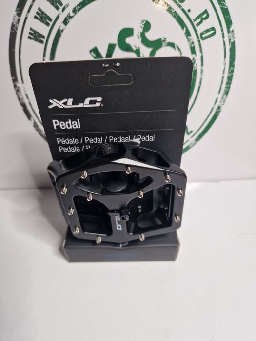 Pedale BMX bicicleta XLC flat pedal cu filet 1/2 12 mm