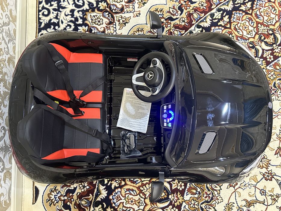 Pultli mashina. Detskiy moshina. Mers