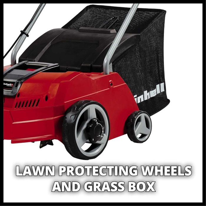 Scarificator Einhell 1200W, sac de prindere 28L,