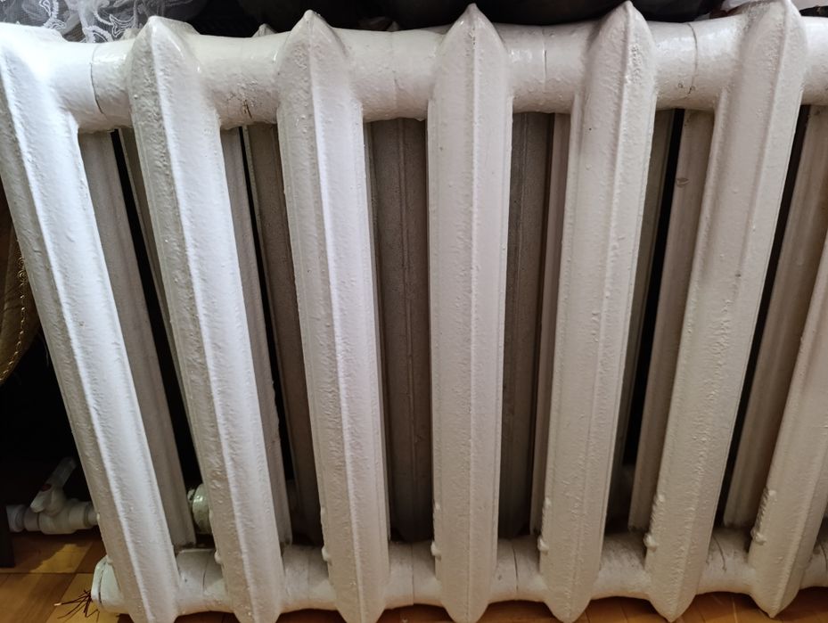 Чугунные радиаторы отопления.